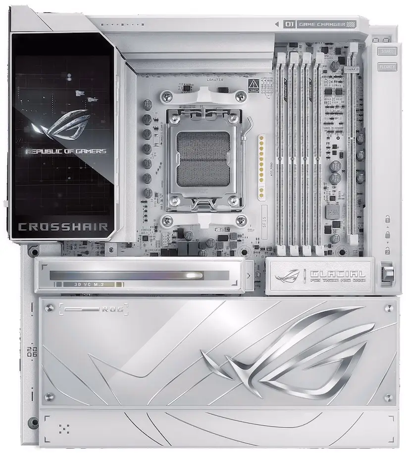 Alovera Gaming - Montaje Placa Base ASUS ROG CROSSHAIR X870E GLACIAL Alovera