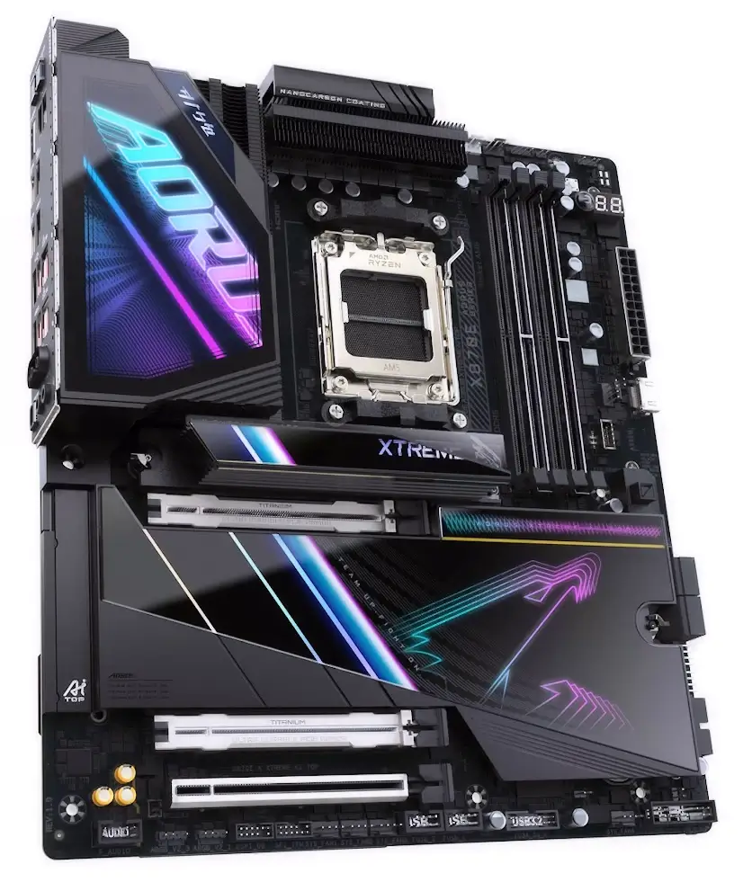 Montaje Placa Base GIGABYTE X870E AORUS XTREME X3D AI TOP Gaming PC Alovera