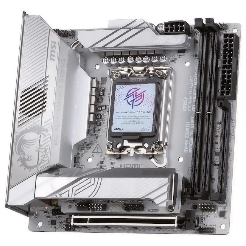 Montaje Placa Base MSI MPG Z890I EDGE TI WIFI Gaming PC Alovera