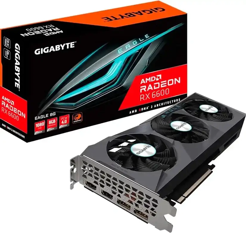 Montaje Tarjeta Gráfica AMD Radeon RX Alovera